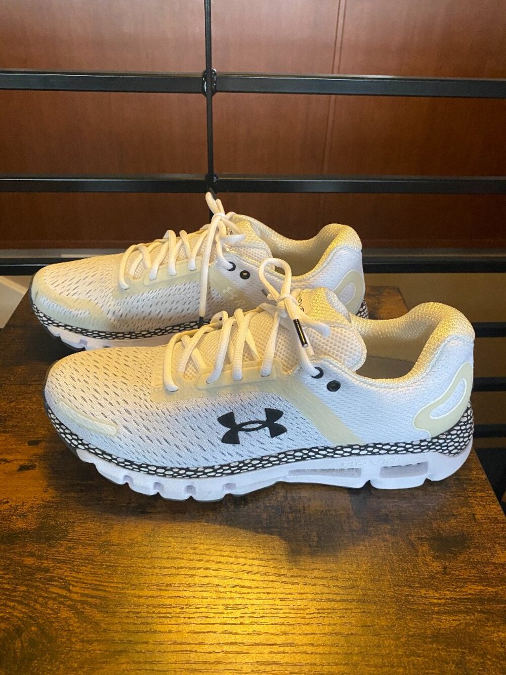 Under Armour HOVR Infinite Running Shoes, W11/M9 1/2/EU 43/UK 8 1/2, Bl/WH Color